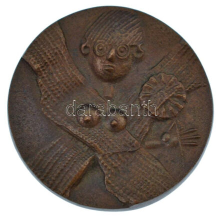 Ligeti Erika (1934-2004) 1981. 'EXPO' Br emlékérem (38mm) T:AU