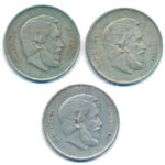 1947. 5Ft Ag 'Kossuth' (3x) T:VF,F patina Adamo F8.1
