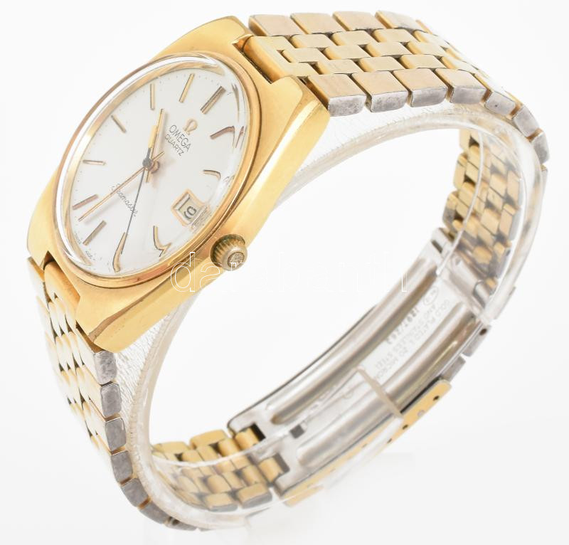Omega Seamaster férfi karóra, quartz, működik, de nem pontos, CAL1342, d: 34mm - Image 2