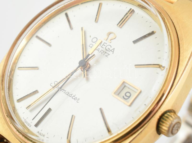 Omega Seamaster férfi karóra, quartz, működik, de nem pontos, CAL1342, d: 34mm - Image 3