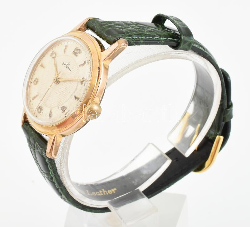 Zenith mechanikus karóra, működik, d: 33mm - Image 2