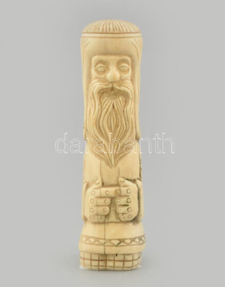 Jelzés nélkül: Bálvány szobor. Agyar. m: 12,5 cm