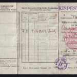 1948 Kispest, közmunka igazolvány - Image 2