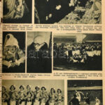 cca 1930-34 Képes Pesti Hírlap számos lapszáma 2 db karton mappában lefűzve, lyukasztva, részben sérült - Image 2