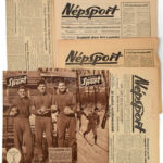 cca 1958-61 Képes Sport 2 db és a Népsport 5 db lapszáma, részben sérült