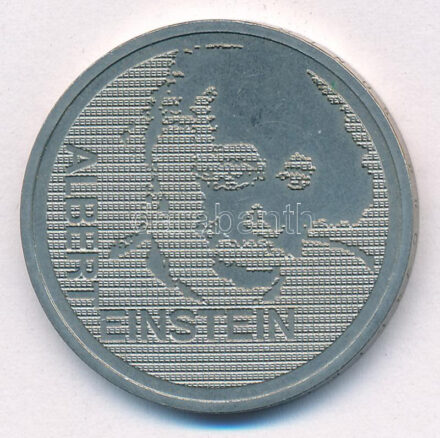 Svájc 1979. 5Fr Cu-Ni 'Albert Einstein születésének 100. évfordulója' T:AU Switzerland 1979. 5 Francs Cu-Ni 'Centennial - Birth of Albert Einstein' C:AU Krause KM#57