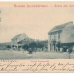 1902 Gyulafehérvár, Karlsburg, Alba Iulia; Novák Ferenc tér. Schäser Ferenc kiadása / square
