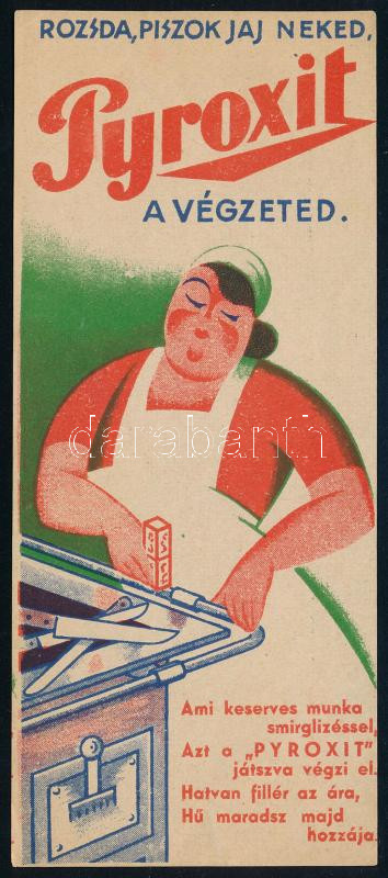 Pyroxit számolócédula