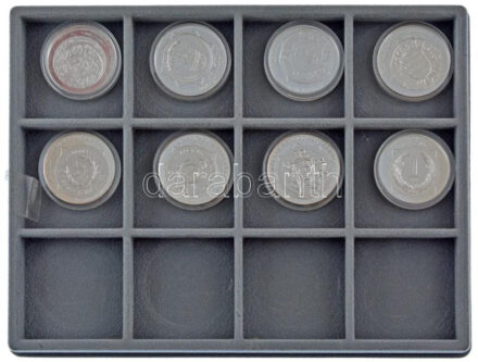 DN 'A magyar nemzet pénzérméi' Ag emlékérem szett (20xklf) érmetartó kazettában (10,37g/0.999/35mm) T:PP