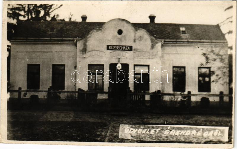Érendréd, Ér-Endréd, Andrid; községháza / town hall. photo (EK)