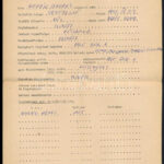 cca 1963 Kozák András (1943-2005) színművész személyi nyilvántartó lapja, valamint saját kézzel írt önéletrajza - Image 2