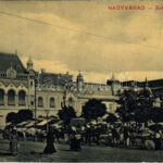 1912 Nagyvárad, Oradea, Grosswardein; Szent László tér, piac. Stern Béla 26259 (W.L. ?) / market square (EK)