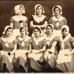 1931 Gyulafehérvár, Alba Iulia; hölgyek / ladies. photo (vágott / cut)
