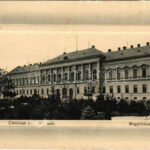 1915 Beregszász, Beregovo, Berehove; megyeháza. W.L. Bp. 6052. Friedmann Moritz kiadása / county hall (EB)