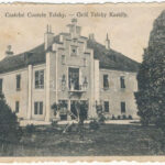Marosújvár, Uioara, Ocna Mures; Castelul Contele Teleky / Gróf Teleki kastély. Josif Veress kiadása / castle (EK)