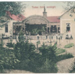 1911 Tenke, Tinca; fürdő vendéglő. Hochhauser József kiadása / spa restaurant (EK)