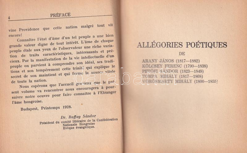 Lampérth Géza (szerk.): Echos Lyriques De Trianon. Bp., 1928,Hornyánszky Viktor, 255 p. Francia nyelven. Kiadói egészvászon-kötés, sérült és hiányos gerinccel. - Image 2