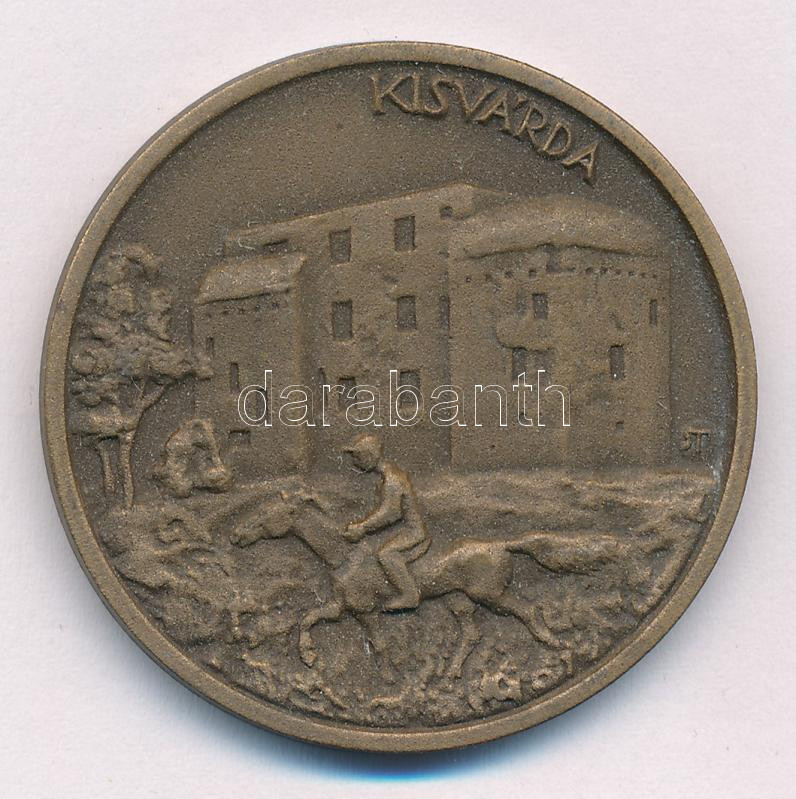 Tóth Sándor (1933-2019) DN 'Szabolcs Szatmár Megyei Idegenforgalmi Hivatal - Nyír Tourist / Kisvárda' kétoldalas bronz emlékérem (40mm) T:UNC