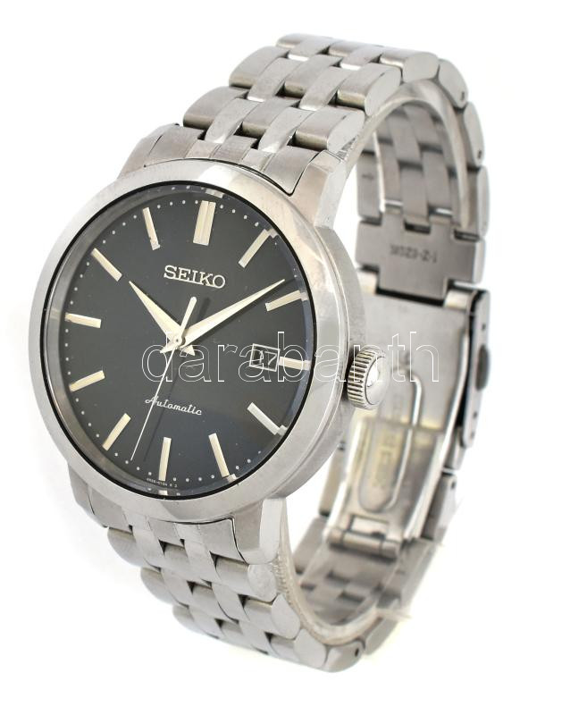 Seiko automata karóra, működik, papírokkal, dobozban, plusz csatt szemekkel, d: 42 mm - Image 2