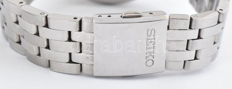 Seiko automata karóra, működik, papírokkal, dobozban, plusz csatt szemekkel, d: 42 mm - Image 4