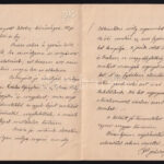 1915 báró Gaizler Géza saját kézzel írt levele nemesi címeres levélpapíron - Image 2