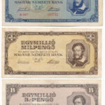 1945. 1.000.000P + 1946. 1.000.000MP + 1.000.000BP T:F folt