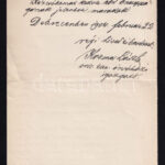 1904 Debrecen, árvaházi igazgató levele fejléces levélpapíron (saját képével) - Image 2