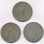 1929. 2P Ag 'Madonna' (3x) T:F Adamo P7