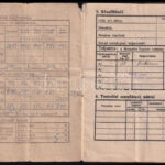 cca 1950 Kulák beadási könyve - Image 2