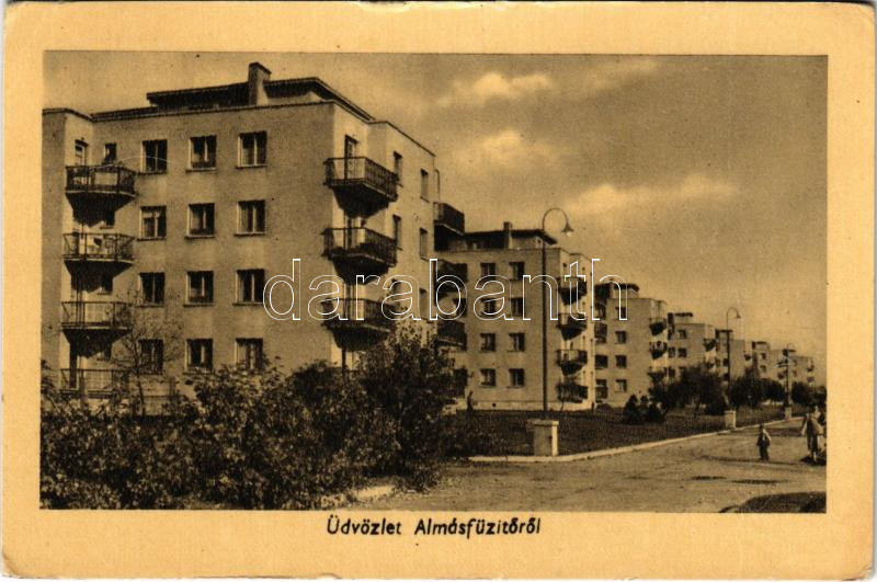 Almásfüzitő, látkép. Képzőművészeti Alap Kiadóvállalat (EK)