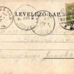 1902 Szatmárnémeti, Satu Mare; Löwy M. Art Nouveau, floral, litho (EK) - Image 2
