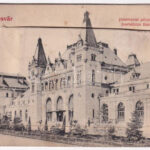 1909 Temesvár, Timisoara; Józsefvárosi pályaudvar, vasútállomás. Leporellolap 10 képpel / Iosefin railway station. Leporellocard with 10 pictures (szakadás / tear)