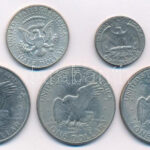 Amerikai Egyesült Államok 1965. 1/2$ Ag 'Kennedy' + 1968D 1/4$ 'Washington' Cu-Ni + 1971. 1$ Cu-Ni 'Eisenhower' (3db) T:XF,VF USA 1965. 1/2 Dollar Ag 'Kennedy' + 1968D 1/4 Dollar 'Washington' Cu-Ni + 1971. 1 Dollar Cu-Ni 'Eisenhower' (3pcs) - Image 2