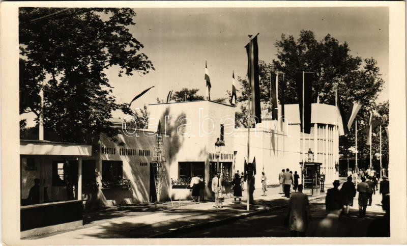 1948 Budapest XIV. Nemzetközi Vásár a Centenárium évében, BNV, Magyar Közpinti Híradó + So. Stpl