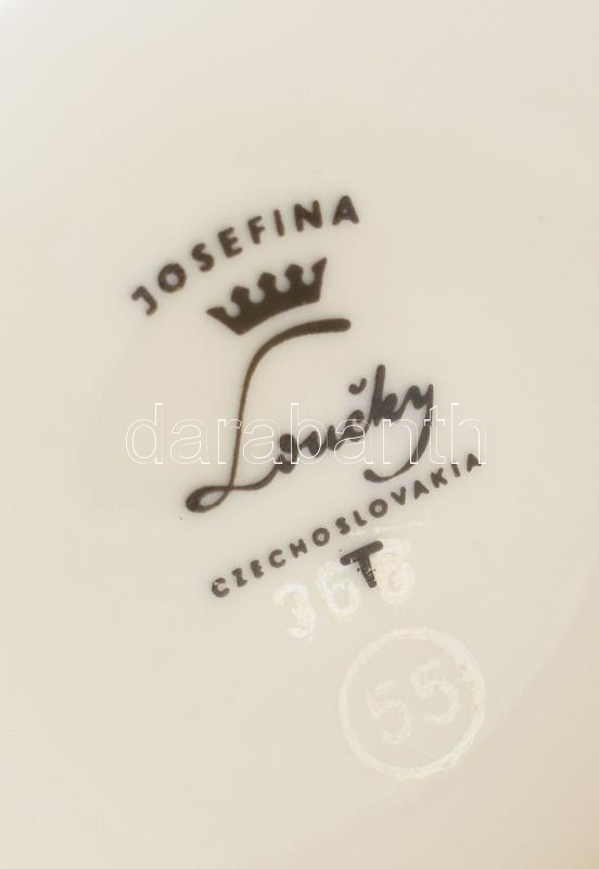 Jozefina két személyes mokkás készlet. Matricás, jelzett, hibátlan. - Image 2