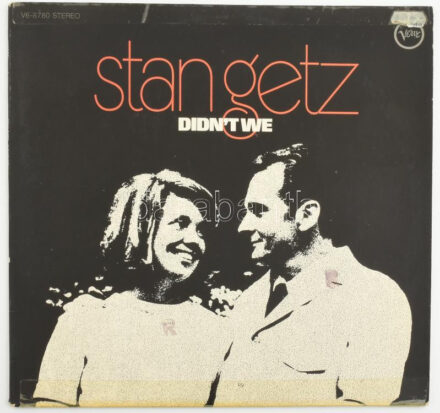 Stan Getz - Didn't We Vinyl, LP, Album. Németország, 1969. jó állapotban