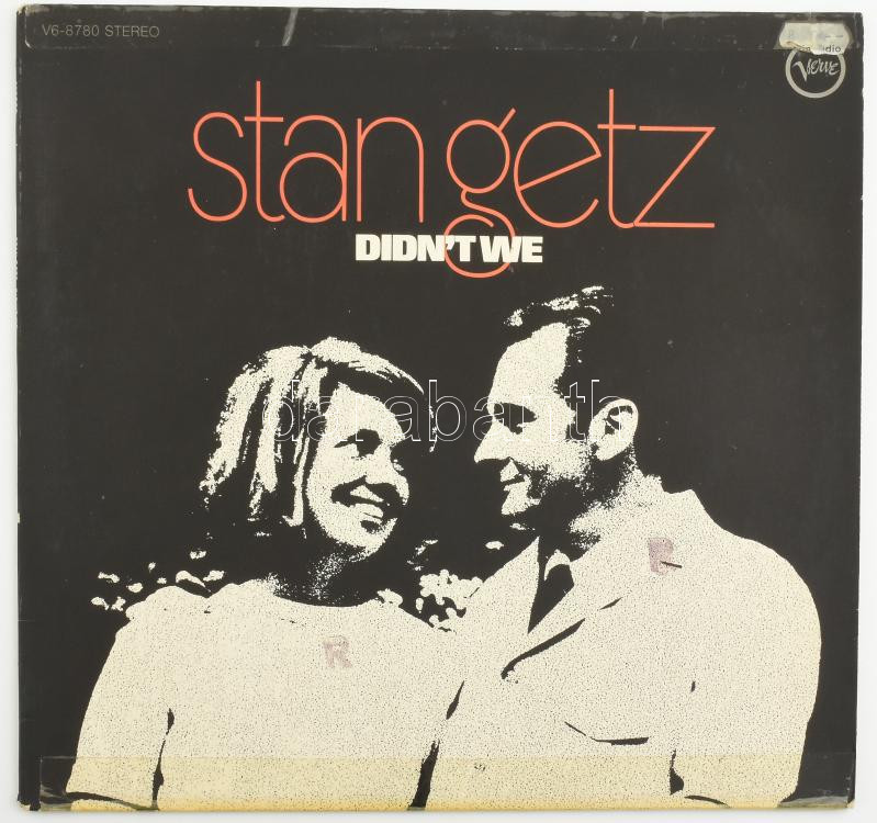 Stan Getz - Didn't We Vinyl, LP, Album. Németország, 1969. jó állapotban