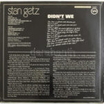 Stan Getz - Didn't We Vinyl, LP, Album. Németország, 1969. jó állapotban - Image 2