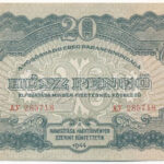 1944. 20P 'A Vörös Hadsereg Parancsnoksága' T:F szép papír Adamo P45