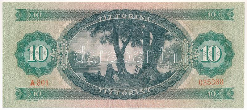 1969. 10Ft T:VF szép papír Adamo F7 - Image 2