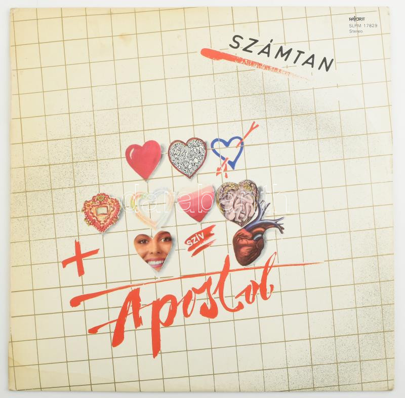 Apostol - Számtan. Vinyl, LP, Album, Stereo. Magyarország, 1984. jó állapotban