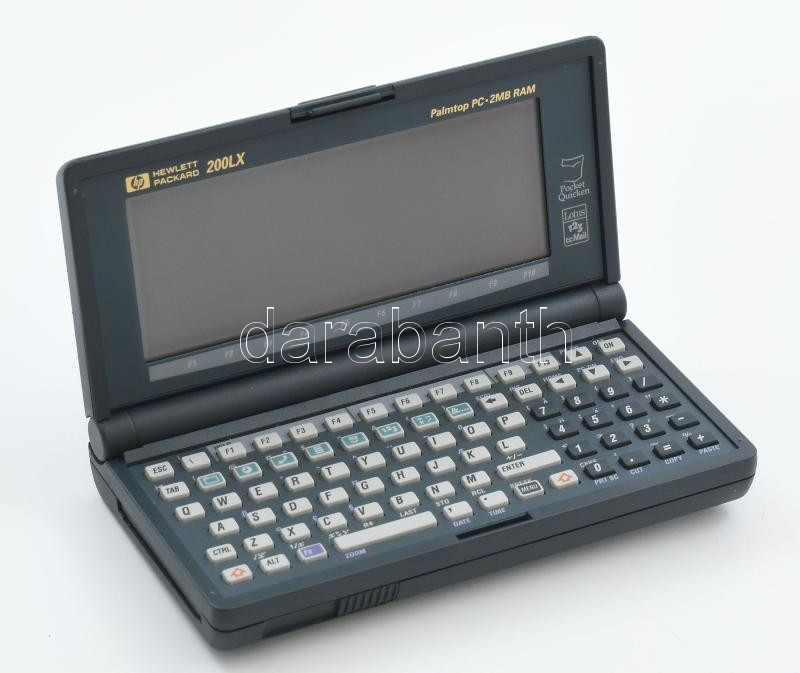 HP 2000LX menedzser kalkulátor. Működőképes