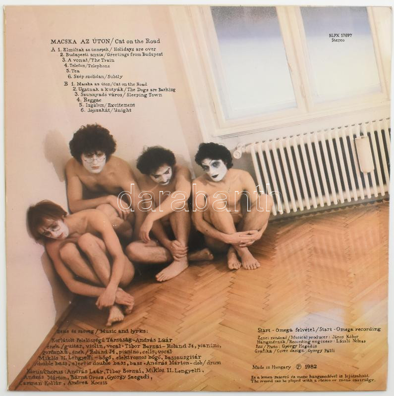 KFT - Macska Az Úton. Vinyl, LP, Album, Stereo. Magyarország, 1982. jó állapotban - Image 2