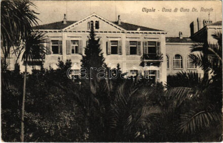 Mali Losinj, Lussinpiccolo; Cigale, Casa di Cura Dr. Rajnik / sanatorium villa (Rb)