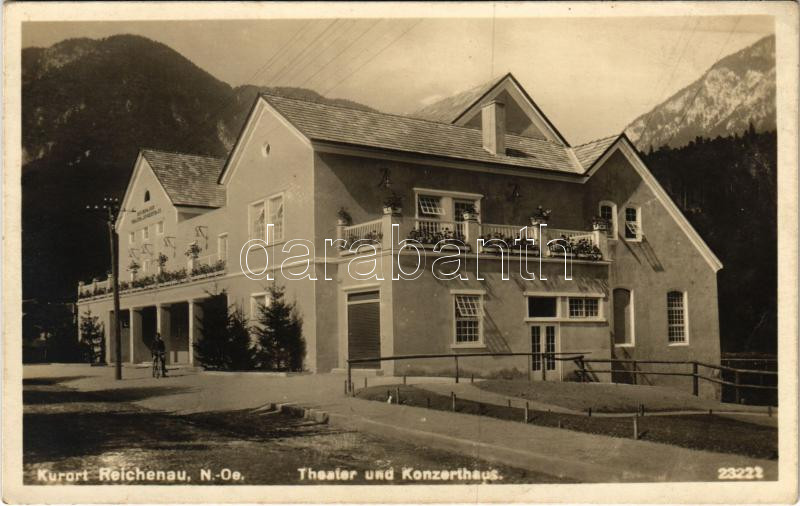 Reichenau an der Rax, Theater und Konzerthaus / theatre and concert hall