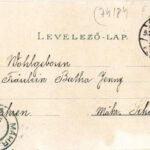 1896 (Vorläufer) Budapest, Királyi vár és várbazár, Lánchíd. Ottmar Zieher Art Nouveau, floral, litho (EK) - Image 2