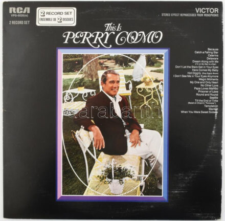 Perry Como - This Is Perry Como. 2 x Vinyl, LP, Compilation, Reissue, Stereo. Kanada. jó állapotban