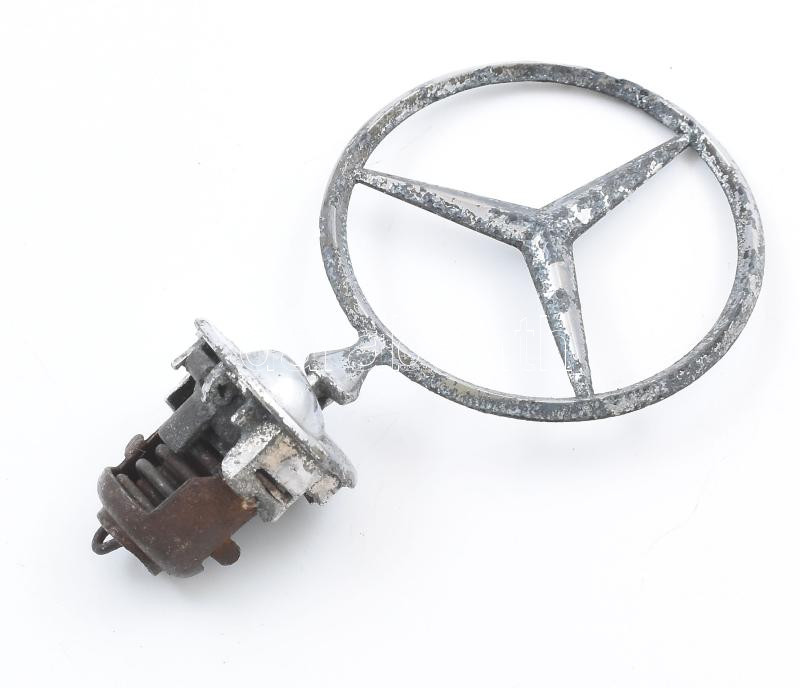 Régi Mercedes jel, kopott d: 7,5 cm