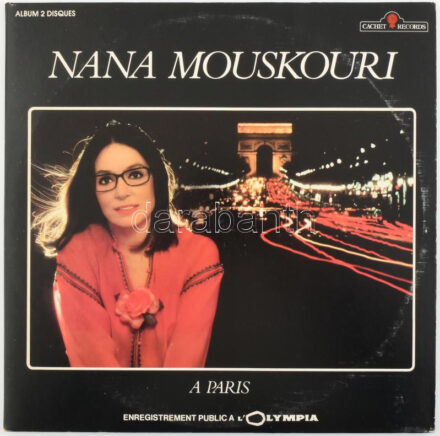 Nana Mouskouri - A Paris - Enregistrement Public A L'Olympia. 2 x Vinyl, LP, Album, Gatefold. Kanada, 1979. jó állapotban