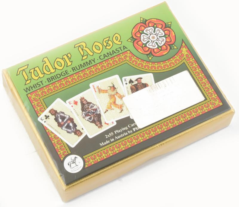 Piatnik Tudor rose kártya bontatlan